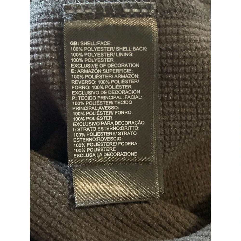 The North Face Windwall Vest Men 3XL Gray Heather Full Zip Pockets Hiking Preppy